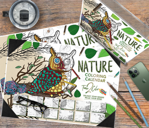 Nature Coloring Calendar – Mornings Together