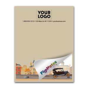 FlipNotes Antique Car Memo Pad